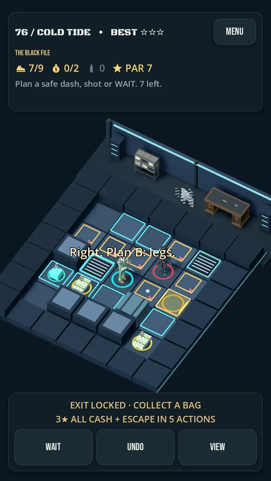 Air vents in The One Bullet Job